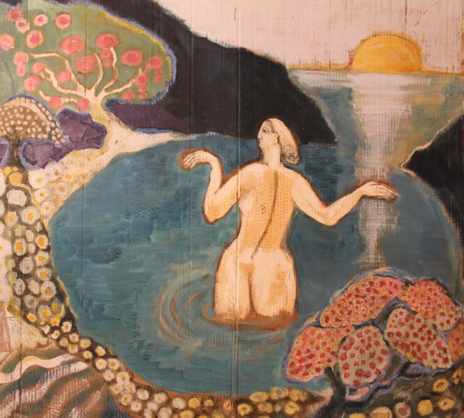 Woman at AberBach
